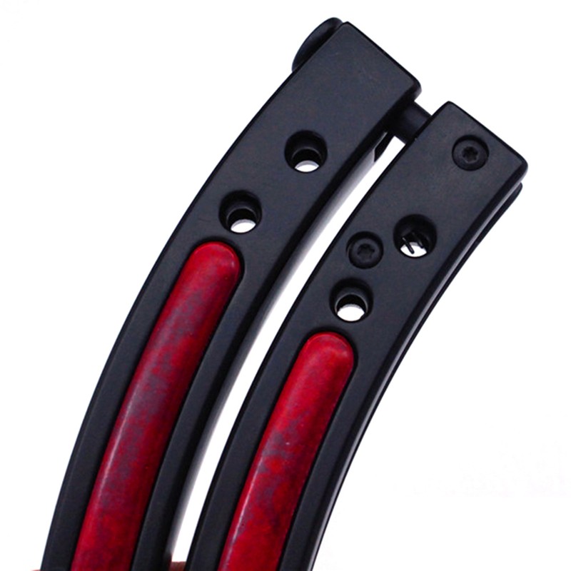 Foldable Comb Stainless Steel Butterfly Exercise Training Comb Styling Tools