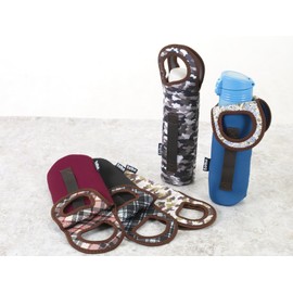 トーン tone ボトルカバー ネオプレーン L チェックブラック 800ml TC-10 個個セット