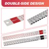 Car Paint Measuring Scale Mixing Ruler 2:1 & 4:1 Easy
