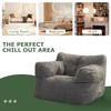 HIGOGOGO Giant Bean Bag Chairs for Adults,Big Comfy Chair Sofa