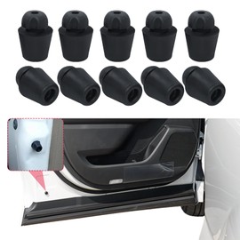 HQRNYP 10PCS Car Door Bumper Shock Absorbers, Car Door Edge Guards, 82191-28010 Rubber Dampers Buffer Pad, Auto Accessories Front and Rear Auto Soundproof Guard Cushion Pad Universal for Most Vehicles