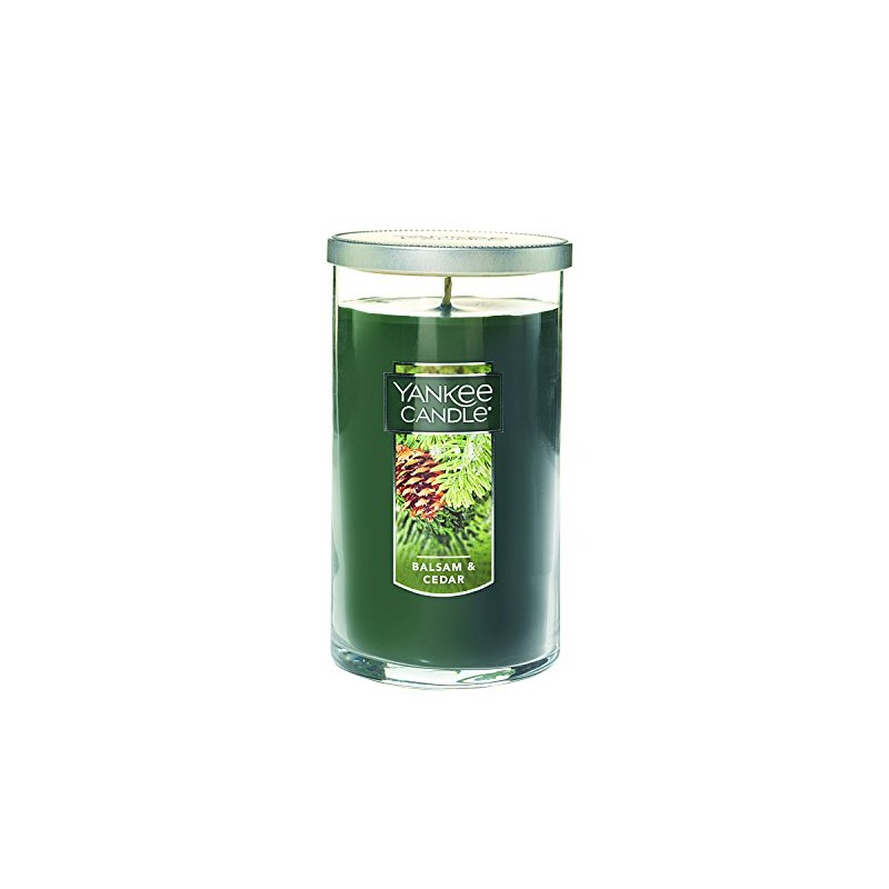 Yankee Candle Balsam & Cedar Scented, Classic 12oz Medium Perfect