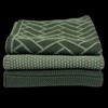 Ecovask Dish Cloth 3pc Variety Pack Organic Cotton, Neptune