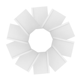 Operitacx Thermal Binding Covers Set 10 pcs Book Covers for Soft Cover Books Plastic Book Cover Protectors Document Folders Office Book Covers