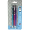 Platignum Tixx Multicoloured Ballpoint Pen [Pack of 3] Soft Grip