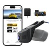 Dash Cam Front and Rear, 4K/FHD Wireless Dual Dashcam for