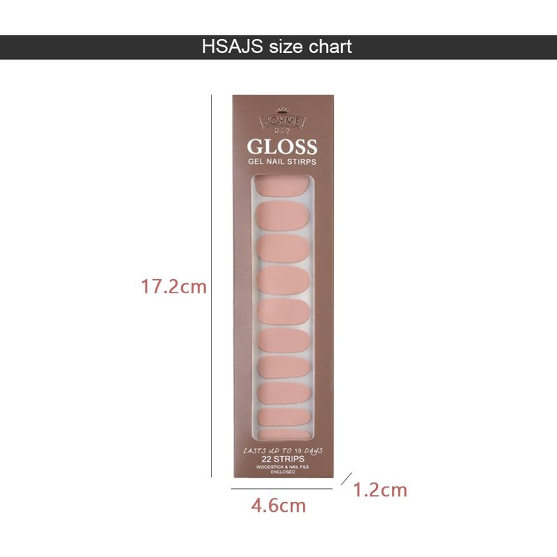 Gel Strips Multi Pattern Nail Stickers Nail Art Stickers Nail