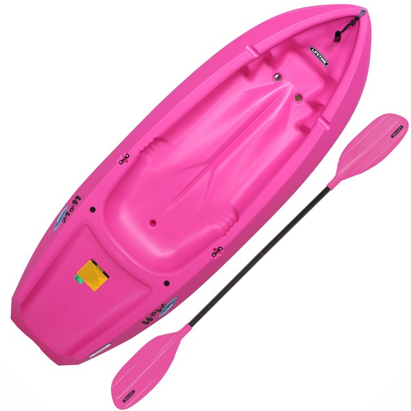 Lifetime Youth Wave Kayak (Paddle Included, Pink, 6'