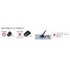 Beat-Sonic Type-4 Dolphin Radio Antenna for Honda Cars, model: FDX4H-NH624P