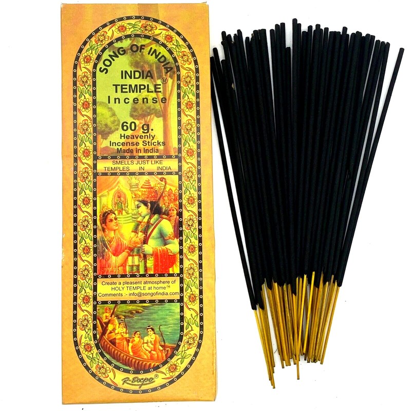 Song of India India Temple Incense 50 Stick Medium Box