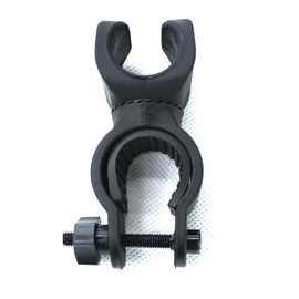 Outanaya Bike Flashlight Mount Holder Rubber Pad 360 Degree Rotating Car Clip Headlight for Bicycle Easy to Install and Remove