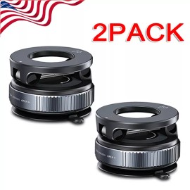 Universal 360° Adjustable Magnetic Vacuum Suction Cup Car Phone Holder Mount For MagSafe - 2 PACK