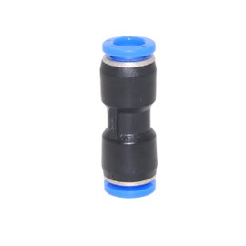 Beduan Push to Connect Fitting, 5/32" Tube OD Pneumatic Quick Adapter Tubing Air Hose Line Pipe Fitting (Pack of 12)