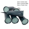 2pcs Cemetery Vase with a Stake and Foam Inserts, Plant