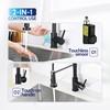 LUFEIDRA Touchless Kitchen Faucet with Pull Down Sprayer-Black Kitchen Faucet