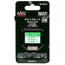 KATO N Gauge Sound Card 221 Series 22-241-3 Model Railway Supplies