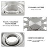 Aracombie 2PCS Square Shower Drain, 4 Inch SUS 304 Stainless