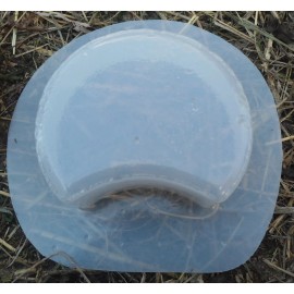 Gostatue Crescent Brick paver mold plaster concrete mould 4.5" x 5.5" x 2.5" H cast 100's