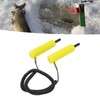 Retractable Ice Pick Stainless Steel Ergonomic Threaded Handle Incisive Fishing