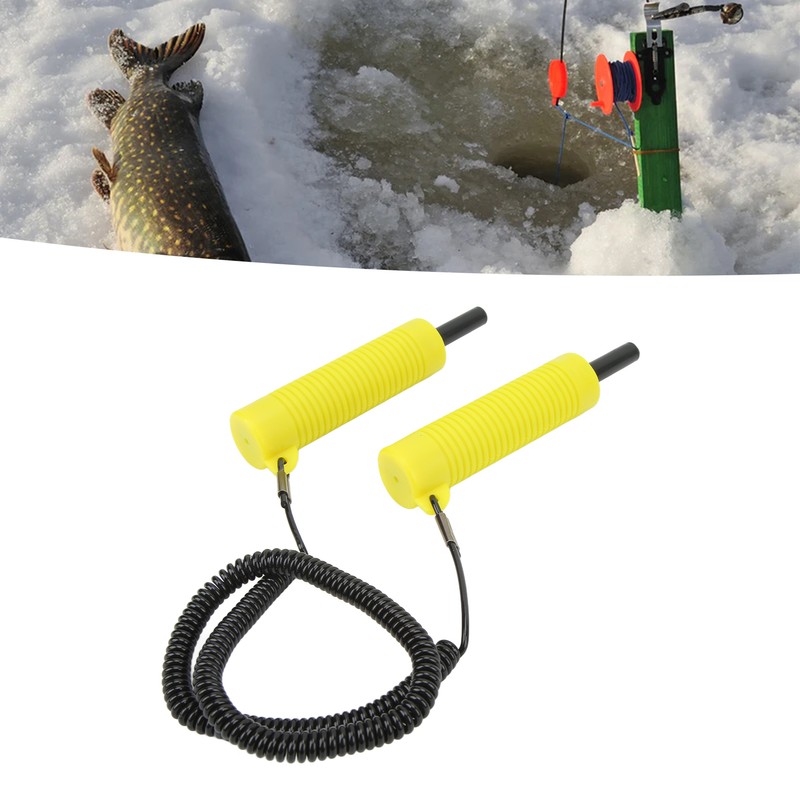 Retractable Ice Pick Stainless Steel Ergonomic Threaded Handle Incisive Fishing