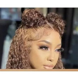 Unbranded 16inch highlight 13*4 Lace Frontal Human