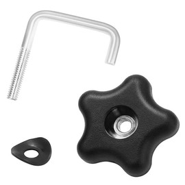 Snow Blower 114-3779 Handle Knob,108-4887 Handle Lock, Snow Blower Handle Knob and Bolt Kandle kit, Compatible with Toro Lawn Mowers/Snow Blowers Replacement Parts 114-3779 & 136-7130,107-3844
