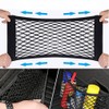 2Pcs Car Stretchable Storage,Universal Mesh Cargo Net Wall Sticker Organizer