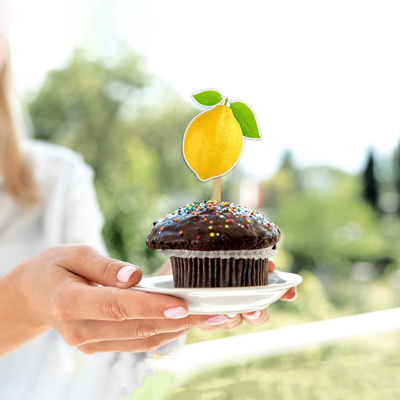 Seyal® Lemon Cupcake Topper