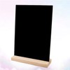 HEALLILY Wooden Tabletop Chalkboard with Stand Mini Chalkboard Signs Desktop