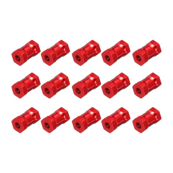 sourcing map Hex Aluminium Standoff Column Spacer,Standoffs Hexagonal Spacers M3x10mm,Spacers