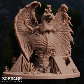 Arcane Minis Ankou - Pose 1 | Sordane Publishing | D&D Miniature | 150mm Base