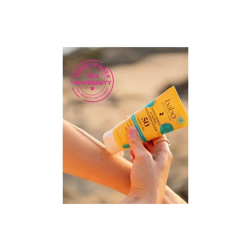 Babo Botanicals Super Shield Mineral - Protección Solar Spf
