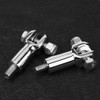 1 Pair Passenger Foot Pegs Support Mount Clevis Kit for