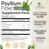 Nature's Nutrition C?psulas de Polvo de C?scara de Psyllium de
