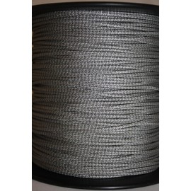 60X Custom Strings Silver & Black Speckled BCY #24 D Loop Rope Release Material 10'