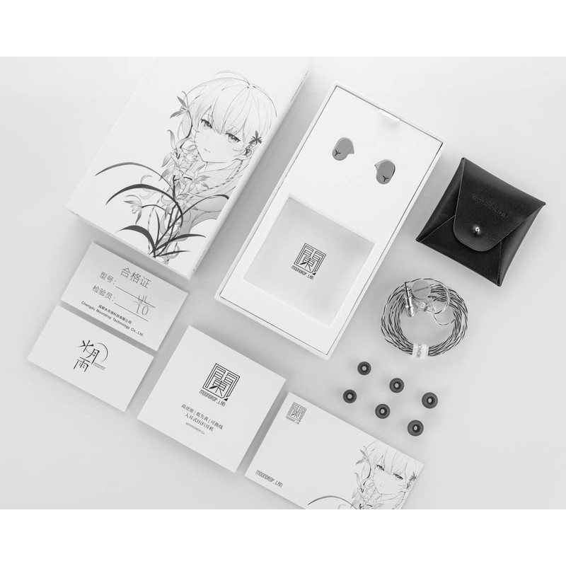 Suigetsuame MoonDrop Orchid - LAN Earphone HIFI Earphone In-Ear Replaceable