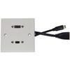 AV:Link | 8K HDMI & USB-C Multimedia Wall Plate, USB4