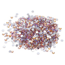PATIKIL SS8 1440 pieces rhinestones, rhinestones for crafts and rhinestones, for crafts, costumes, make-up (AB champagne)