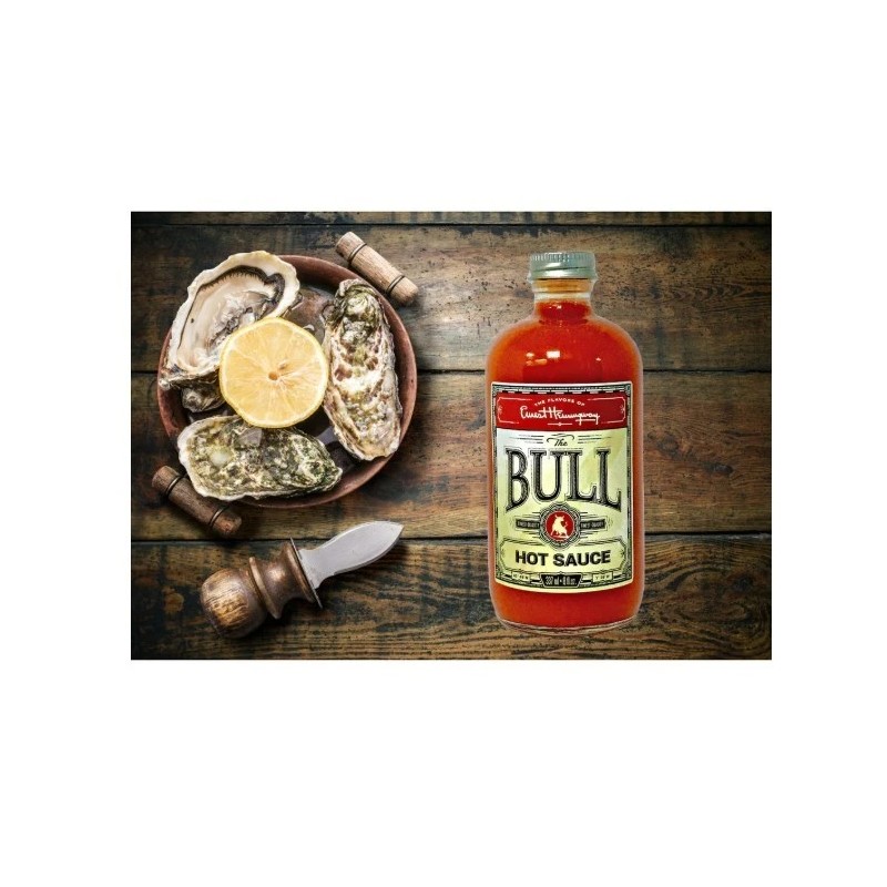 Gourmet Warehouse, Pack of 2, Hemingway "The Bull" Hot Sauce,