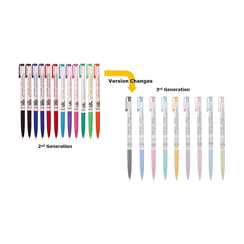 Xeno Slim Ball point Pens - Baby Mikey 0.38mm 9