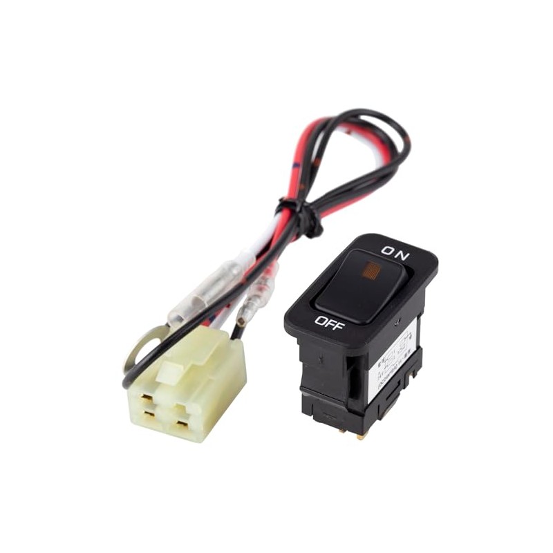 Car Seesaw Switch IS-540 LED Illuminated [ON-OFF] (HINO DUTRO with