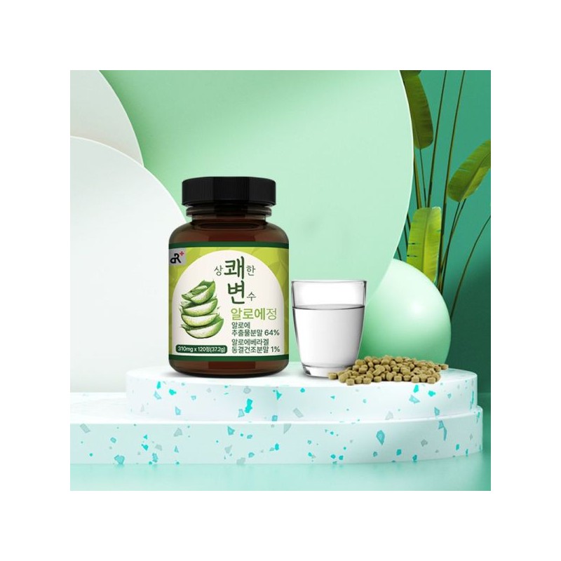 Durinongsan 3+3 상쾌한변수 알로에정 120정x3병+3병덤(총6병) 3+3 Refreshing Variable Aloe Tablets