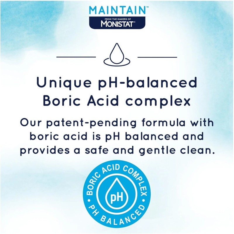 "Brand": "Monistat" Monistat Boric Acid Feminine Cleanser, 10 oz -