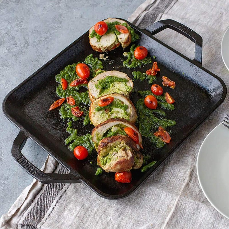 Lodge Cast Iron Chef Collection Square Griddle - 11 in