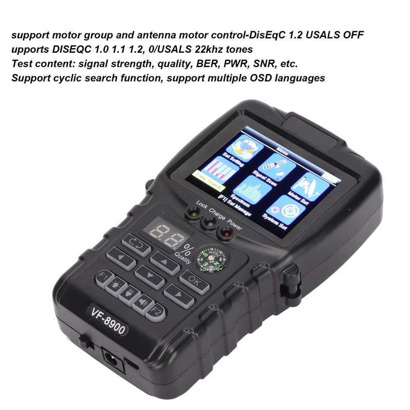 2.4 Inch Digital HD Signal Finder DVB S2 DVB S