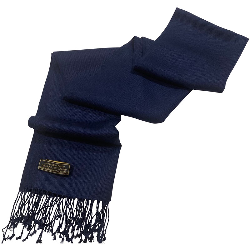 CJ Apparel - Bufanda nepalí para hombre, diseño de color