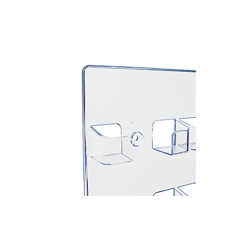 6 Compartment Business Card Holder for Wall Mounting
