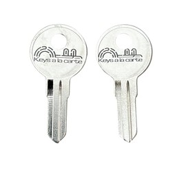 Replacement Keys Cut to Code For Various Brands of Truck Toolboxes Camper Shells and Covers Such as Better Built, Dee Zee, Eberhard, Husky, Kobalt, Leer, and SnugTop Using Key Codes H700D-H750D(H741D)