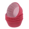 sourcing map 100 Count Cupcake Liners Red Cupcake Cups Standard