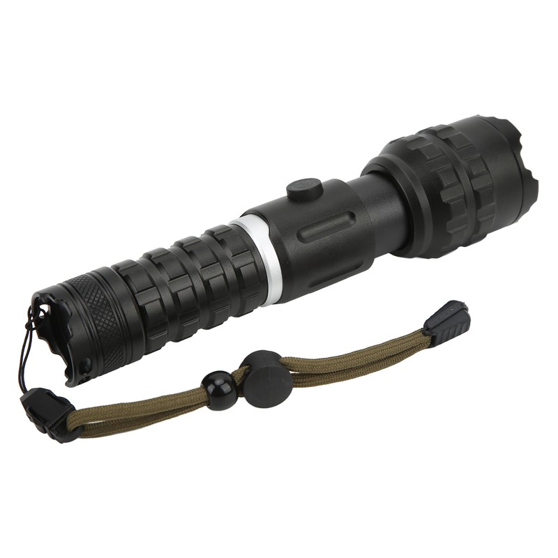 XHP90 Strong Light Flashlight with USB Cable IPX4 Waterproof 2300LM